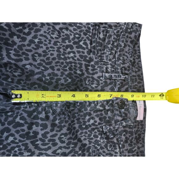 Gap 1969 Easy Leggings Jeans Leopard Print Size 28 Y2K Grunge Goth Jeggings - Picture 4 of 8